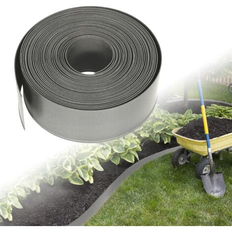 FIVEN Bordo per Aiuole Bordo per Prato Bordo Giardino in Plastica