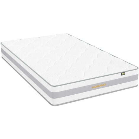 Matelas 160x200 cm à ressorts ensachés – 25 cm d’épaisseur, 7 zones de confort, soutien mi-ferme/ferme (H3/H4), ergonomique, certifié Oeko-Tex