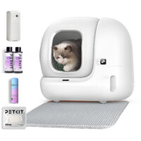 PETKIT Pura Max 2 Selbstreinigende Katzentoilette, 76L Fassungsvermögen, xSecure Sicherheitssystem, Geruchs- & Auslaufschutz, APP-Steuerung, Automatische Katzentoilette für Mehrkatzenhaushalte