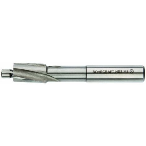Avellanatore Piatto RUKO DIN 373 - HSS, 180°, Per M8, Alta Precisione