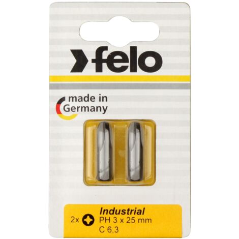 Punta A Stella Felo Industry TX6x25 – 2 Pezzi, Per Avvitatori, Qualità Professionale
