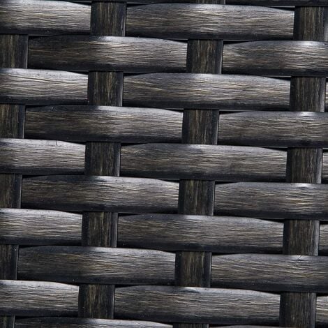 Furniture One Rattan Sun Lounger Set Recliner Bed