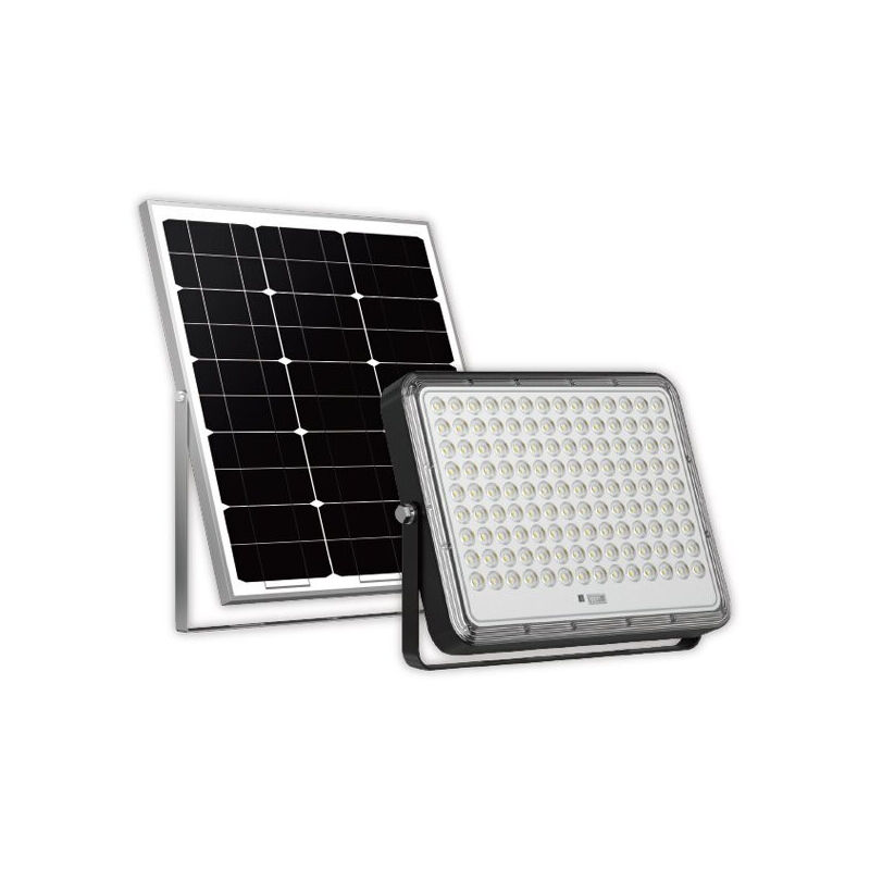 Lampadaire solaire LED de 850 à 4800Lm avec détecteur