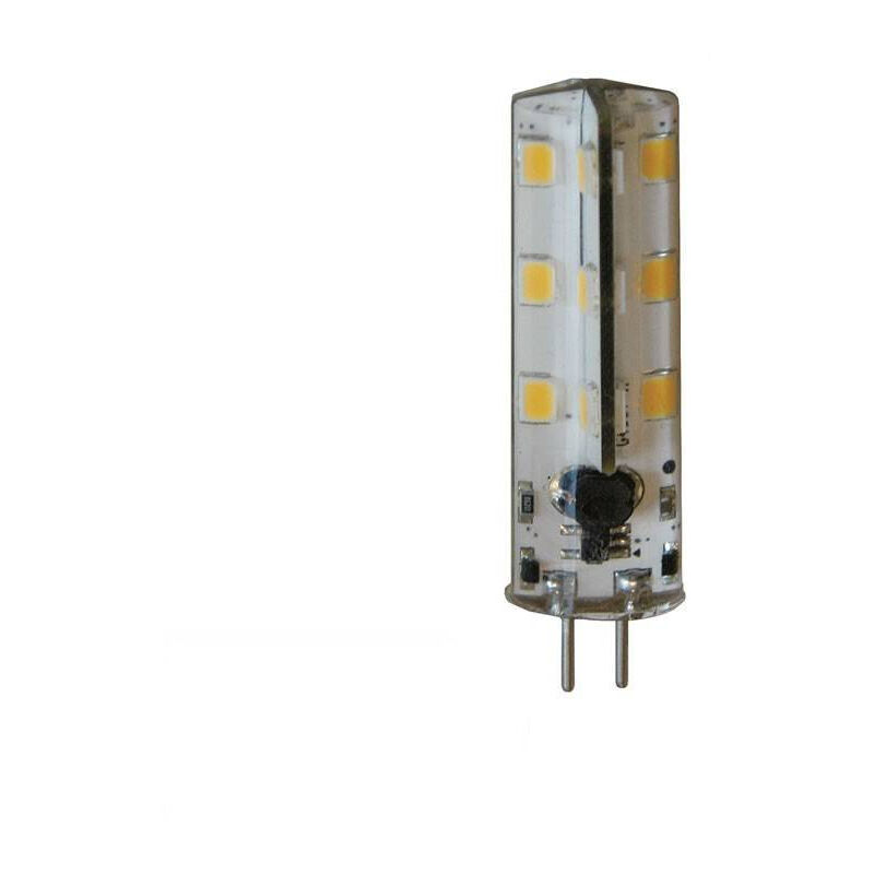 Ampoule LED G4 Backpin Plat SMD 3528 1,2W 120lm (13W) 120° - Blanc Froid  5200K