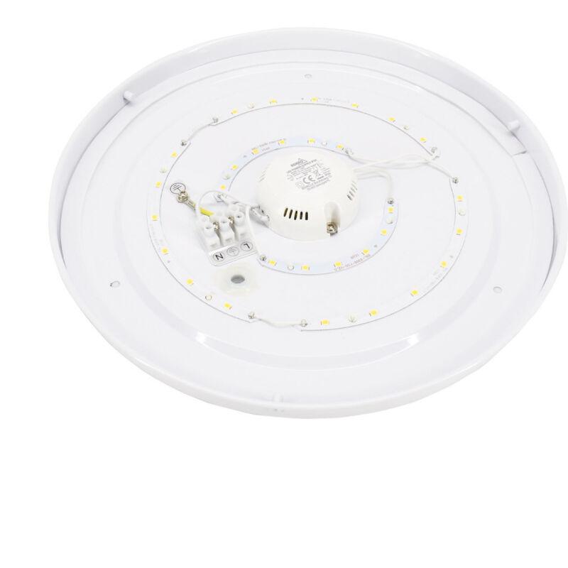 PNI D-Light 2402W 24W LED Mennyezeti Lámpa, Süllyeszthető, Kerek 29 Cm 6500k 230v Tapellatas 2640 Lm Feher P23711118