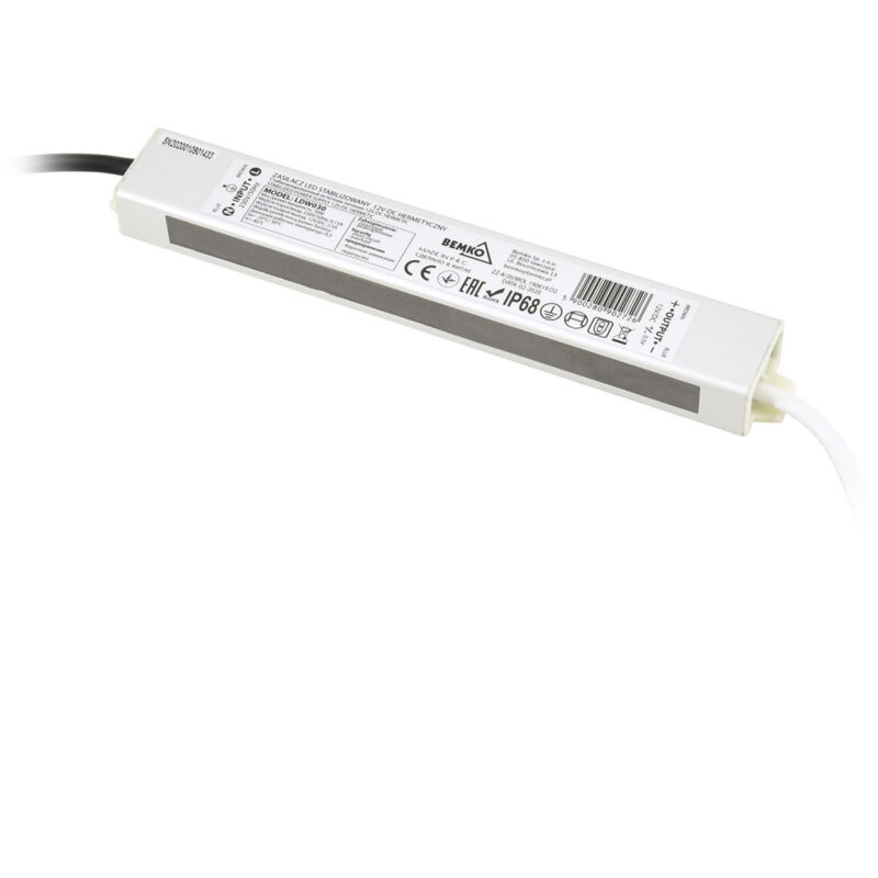 Transformateur LED étanche IP67 12V 30W Pour éclairage Extérieur - Alimentation Tension