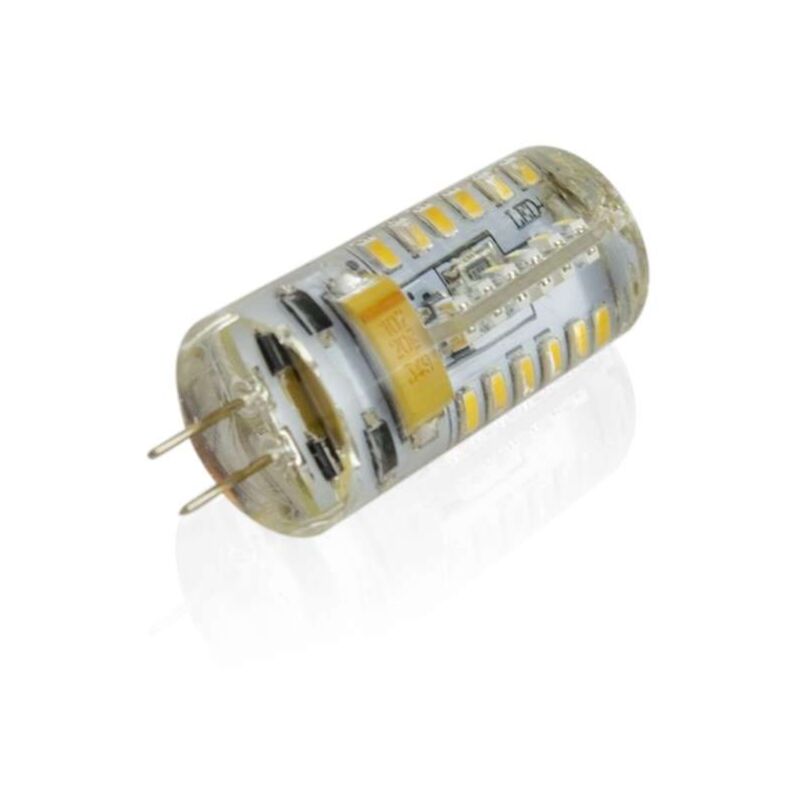 Lot de 2 ampoules LED G4 12V 2W capsule (equiv. 19W) 185Lm 2700K