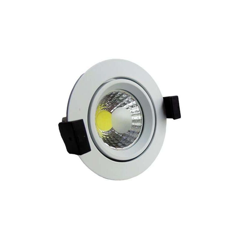 Downlight LED 8W rond ∅95mm - Blanc Chaud 2700K