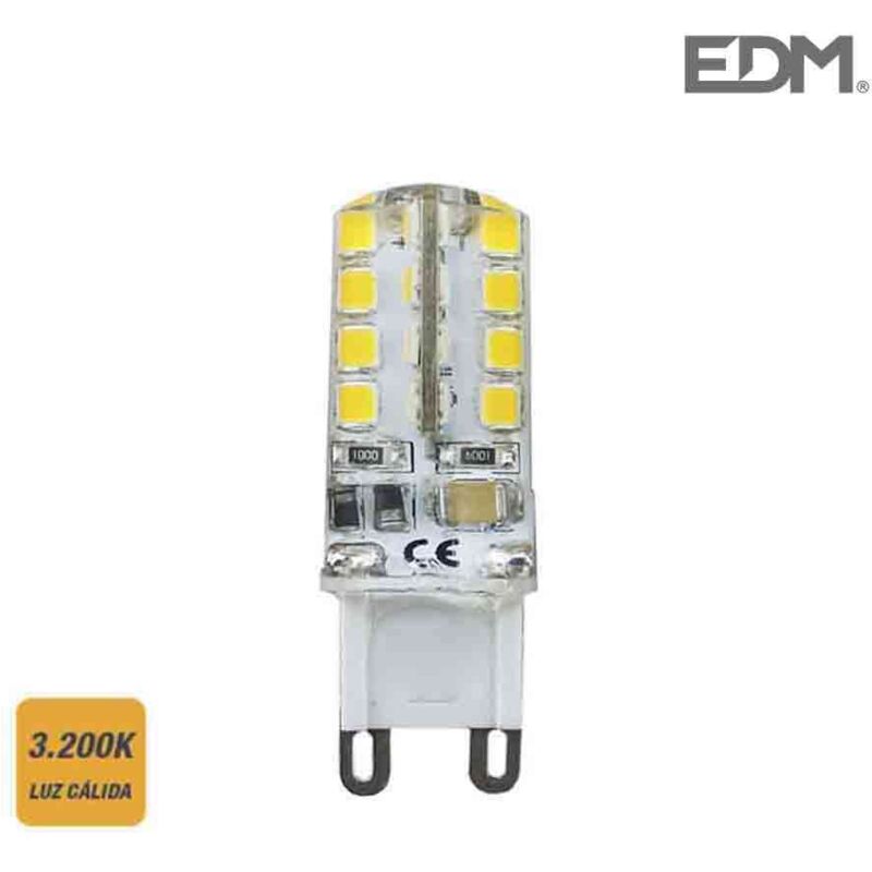 Ampoule LED G9 2,5W équivalent à 25W - Blanc Chaud 3200K