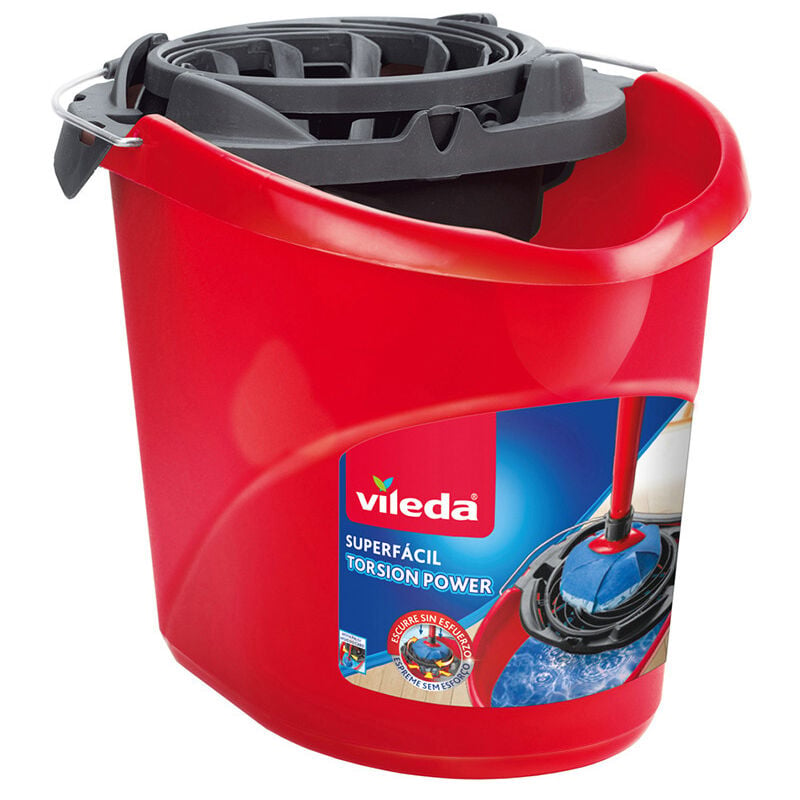 Seau de 10 litres avec presse-vadrouille Vileda