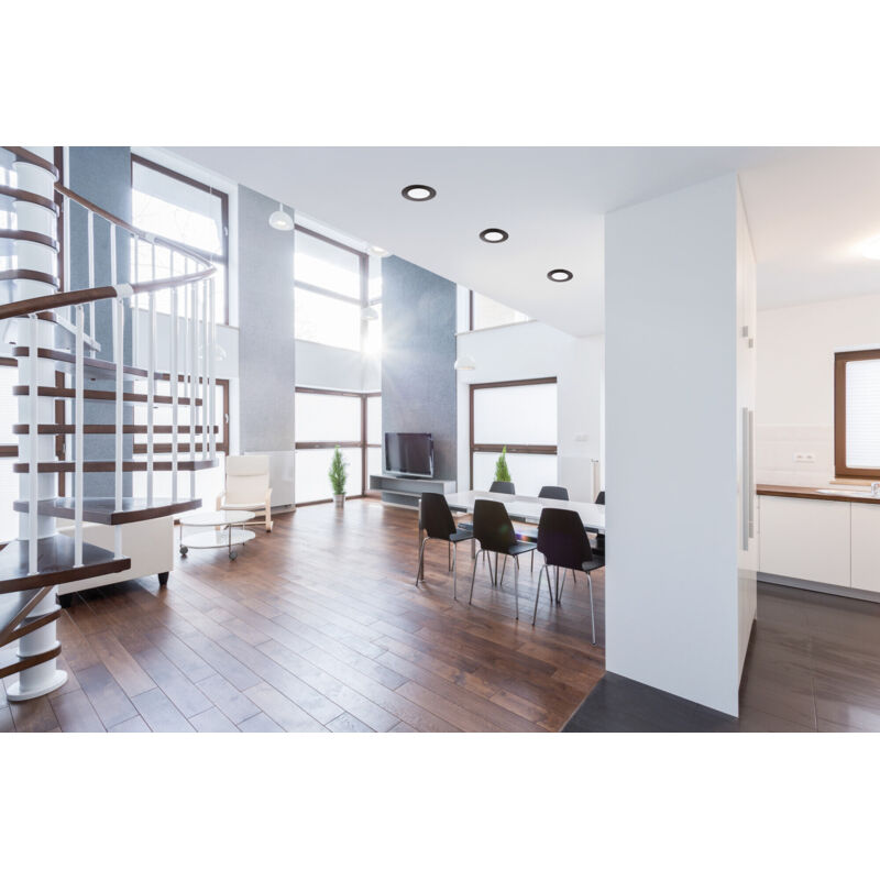 Spot Encastré LED IP44 5W Blanc Froid 6000K - Pour Plafond Salon, Chambre, Cuisine, Salle De Bain - Coupe 70-85 Mm