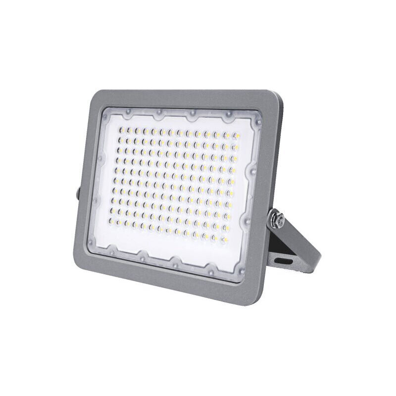 Projecteur LED Blanc 20W (100W) à Détecteur IP65 1600lm - Blanc du Jour  6000K