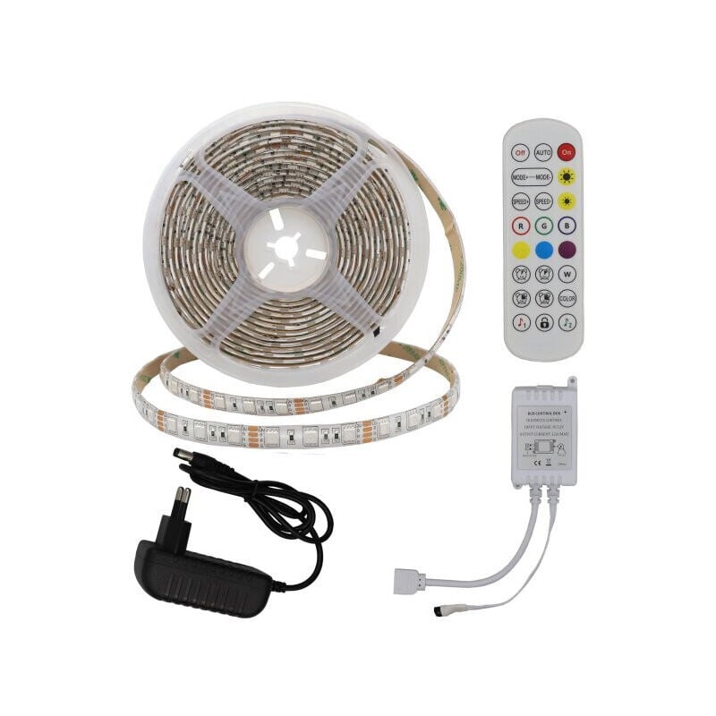 Bande LED 5m 5050 RGB étanche IP54 14W/m