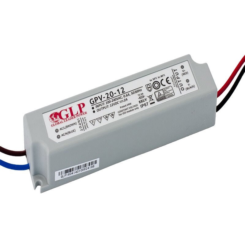 Alimentation 24V de 20W à 300W - IP67 ruban LED - ®