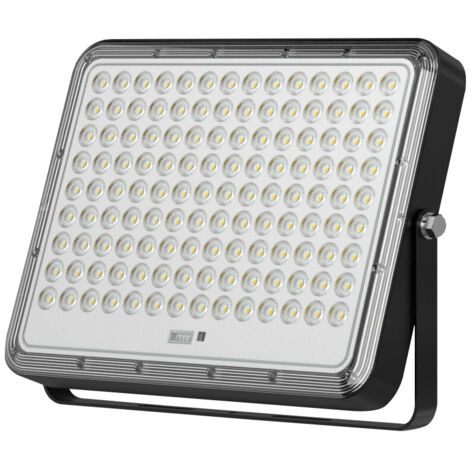 Projecteur Solaire LED 8W Dimmable – Avec Détecteur Crépusculaire, Panneau Solaire Et Télécommande – Blanc Froid 6000-8000K