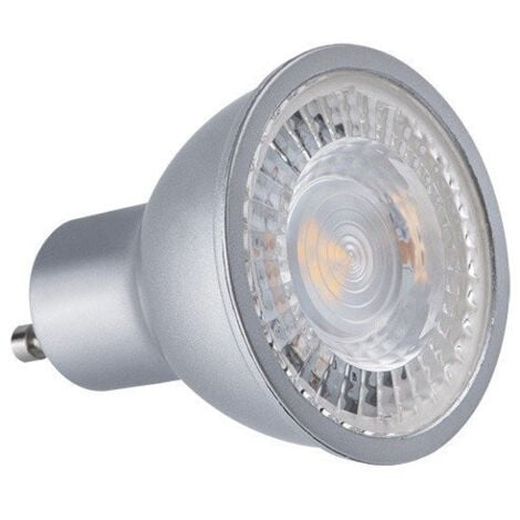 Spot LED GU10 7W 60° (45W) Ø50mm - Blanc chaud 3000K