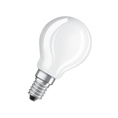 Philips ampoule LED Sphérique E14 25W Blanc Chaud Dépolie 
