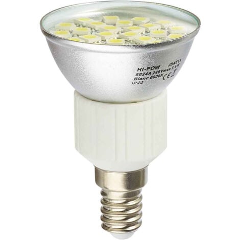 Ampoule led E27 Mini 3.5W (eq. 25W) - Couleur eclairage - Blanc