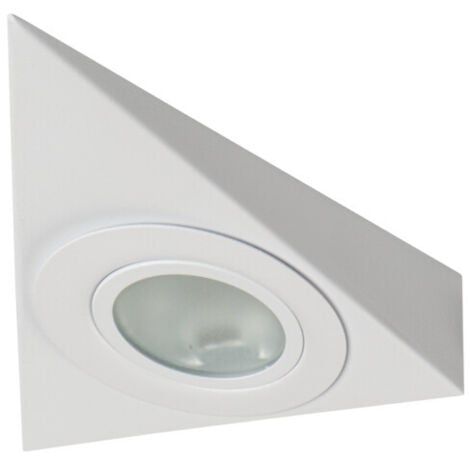 Luminaire encastré blanc pour meuble Kanlux ZEPO - Culot G4, Classe III, IP20