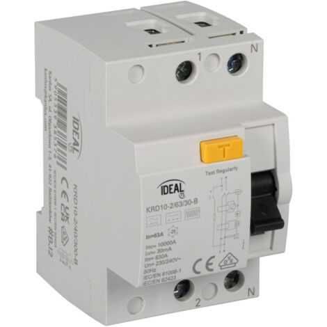Disjoncteur Differentiel 30ma 63a