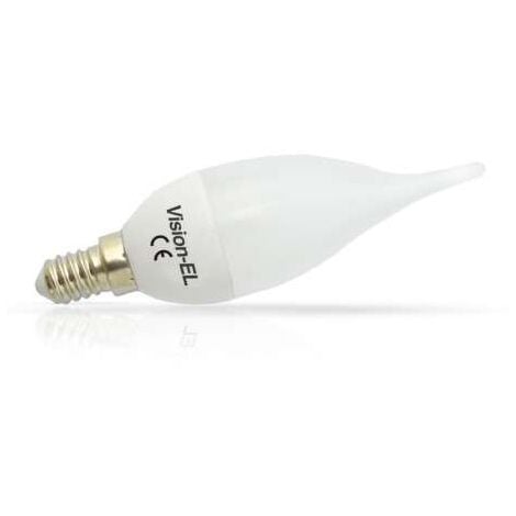 Ampoule LED Connectée E14 flamme tint 6W RGBW dimmable