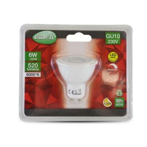 Ampoule LED GU10 blanc froid dimmable 6 W SYLVANIA