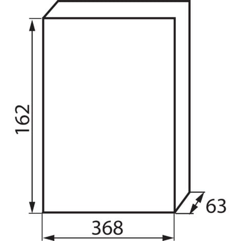 Tableau Électrique mural Blanc 18P Modules