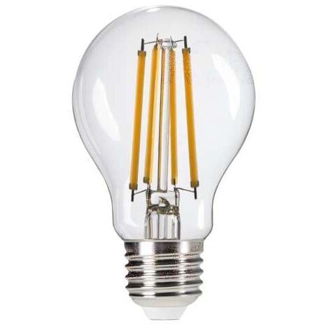 Ampoule LED ronde classique E27 blanc chaud ou froid verre opaque 220V