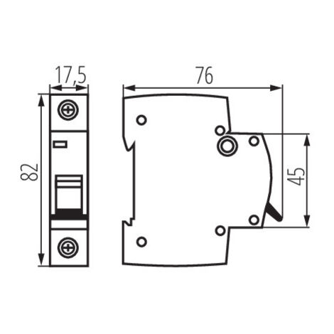 Disjoncteur Unipolaire 10A 1P Courbe B
