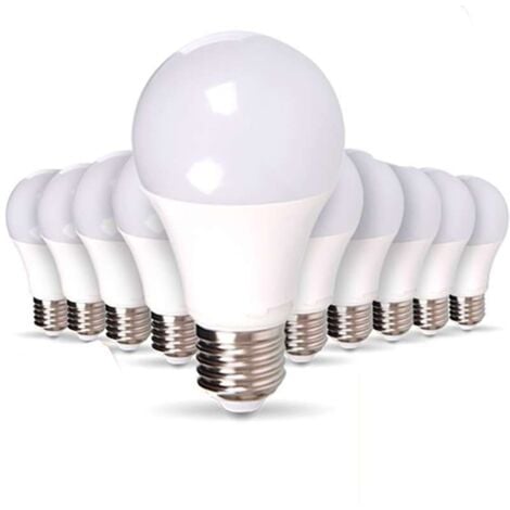 Lot 10 Ampoules Vintage LED 4W 2700K Guinguette blanc chaud E27 ST64
