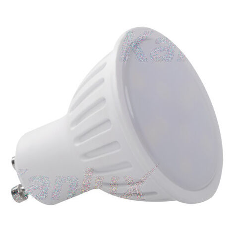 Ampoule GU10 LED 1,2W éclairage 15W TOMI - Blanc du Jour 5300K