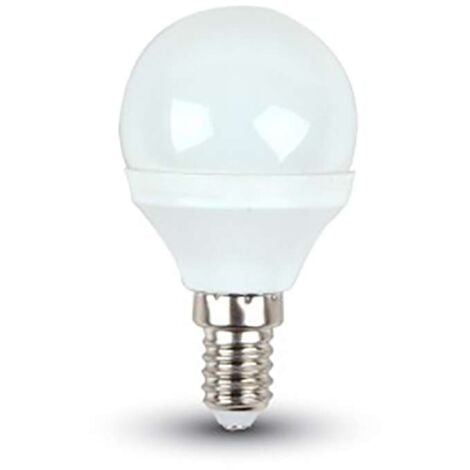 Ampoule LED Dimmable E14 G45 6W équivalent à 48W - Blanc du Jour 6000K