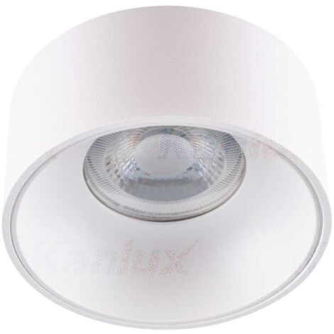 Support de Spot Encastrable Rond Mini RITI GU10 Blanc