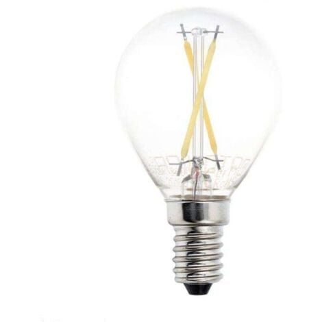 Ampoule LED E14 G45 2W équivalent à 16W - Blanc Naturel 4500K