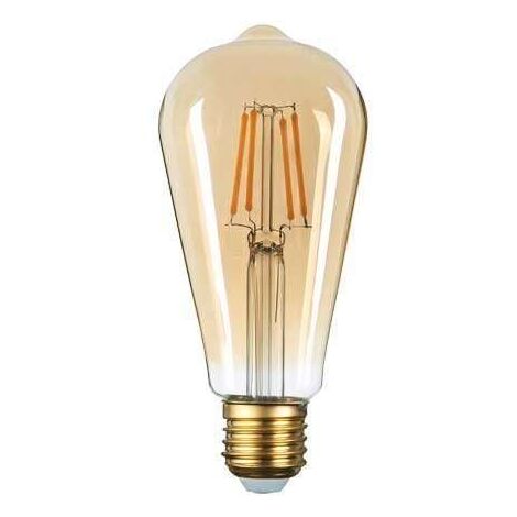 Ampoule LED E27 ST64 8W équivalent à 47W - Blanc Chaud 2500K