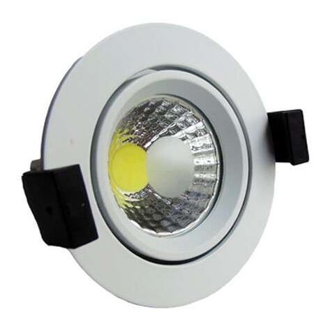 Downlight LED 8W rond ∅95mm - Blanc Chaud 2700K