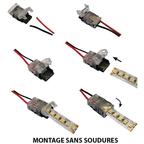 Connecteur Ruban LED 12V RGB - SILUMEN