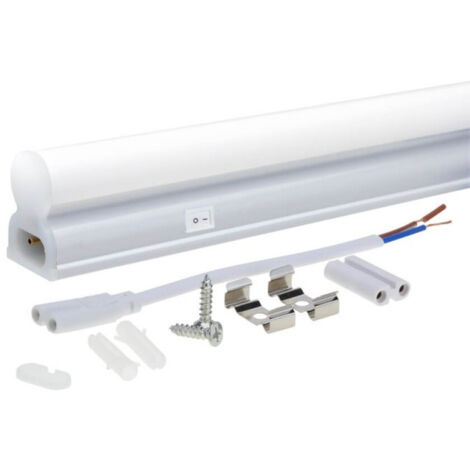 Lot de 2 Reglette LED 120cm avec connecteur à vis intégré 30W