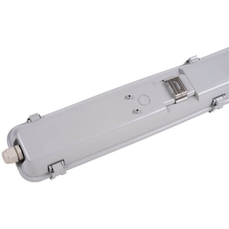 Boitier avec Double Tubes LED T8 G13 2x22W 4000lm (2x58W) 1500mm Étanche IP65 - Blanc du Jour 6000K