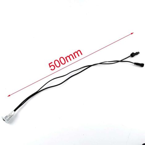 Mini spot LED encastrable rond 0,3W DC12V diamètre 24mm étanche IP67  Blanc Chaud