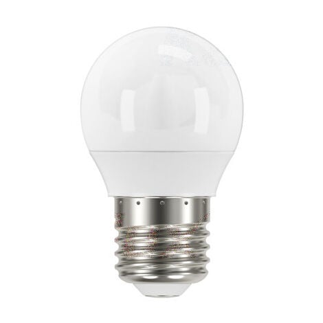 Lampe sphérique LED G45 base E27 6W Lumière blanche (6500k) 