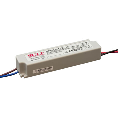 Alimentation LED DC24V 35W étanche IP67 GLP