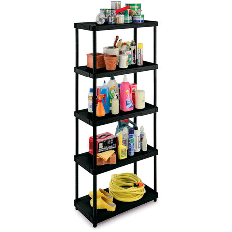 Meuble avec 5 étagères s-5
