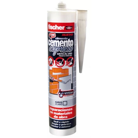 Ciment express gris clair - 310mll 512352 fischer