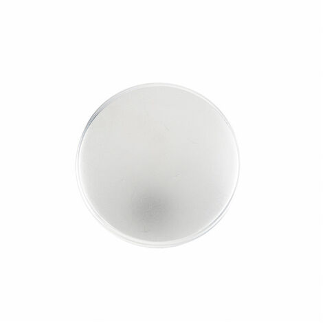 Lot 4 boutons ronds pour meuble métal chromé mat mod.756 ø33mm. rei