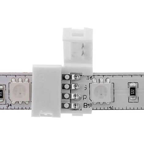 Connecteur hippo câblé ruban LED RGB PCB 10mm IP68