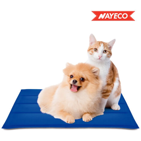 Tapis rafraîchissant cool mat gel bleu 50x40cm nayeco