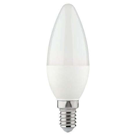 Ampoule LED Boule 3W - Culot E14 - Blanc chaud - Opaque