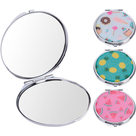Lot De 12 Petits Miroirs Compacts Or Rose – Message 'Thank You For Being Awesome' – Grossissant 2x (7 Cm)