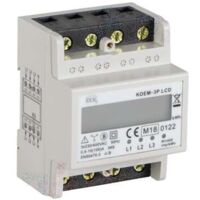 Compteur de Consommation Électrique pour Rail TH35 Circuit Monophasé